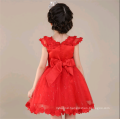 new girl dress cute pattern party dress children girl frock dress model